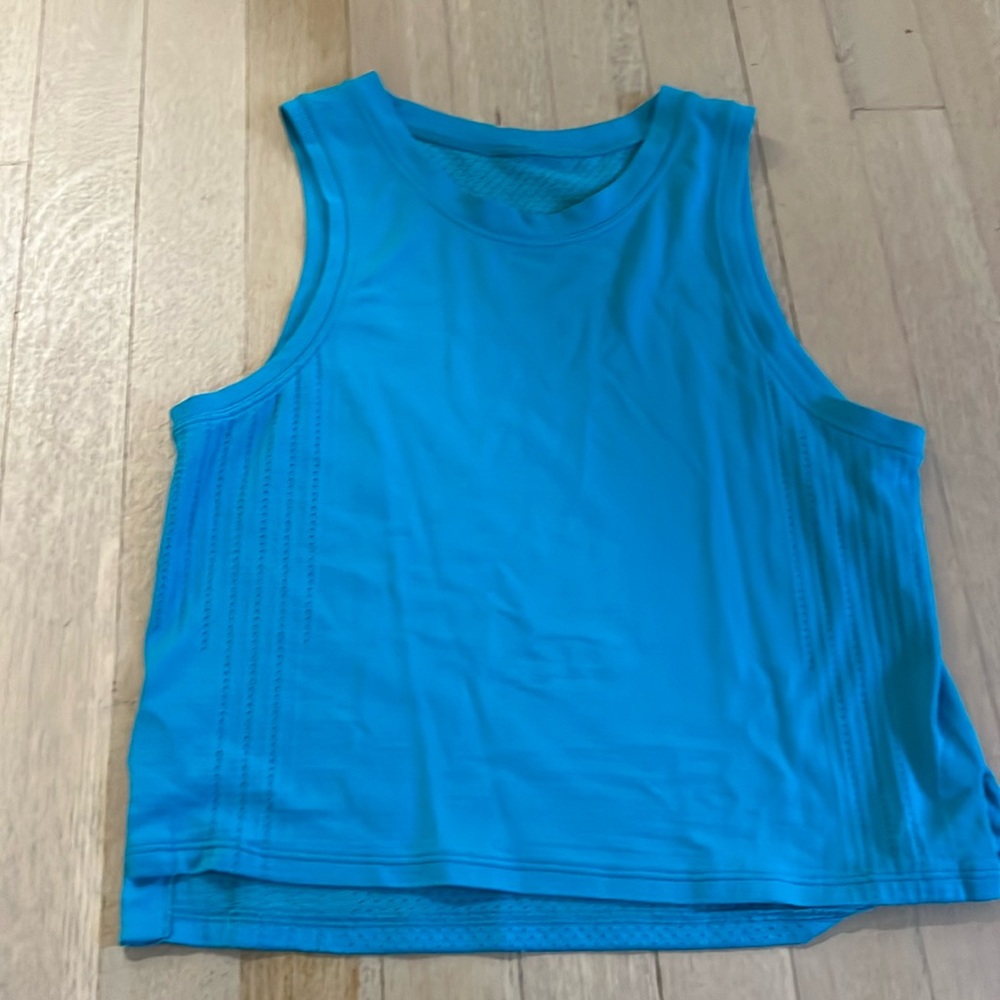 Lululemon tank top blue size 2